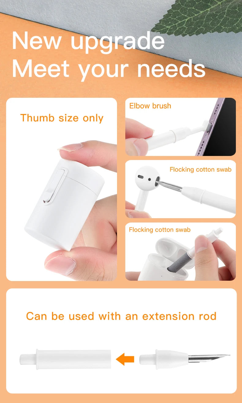 UKGO 20 in 1 Laptop Screen Keyboard Cleaner Kit Multifunctional Electronics Device Cleaning Kit for Airpod Phone Keyboard Earbud