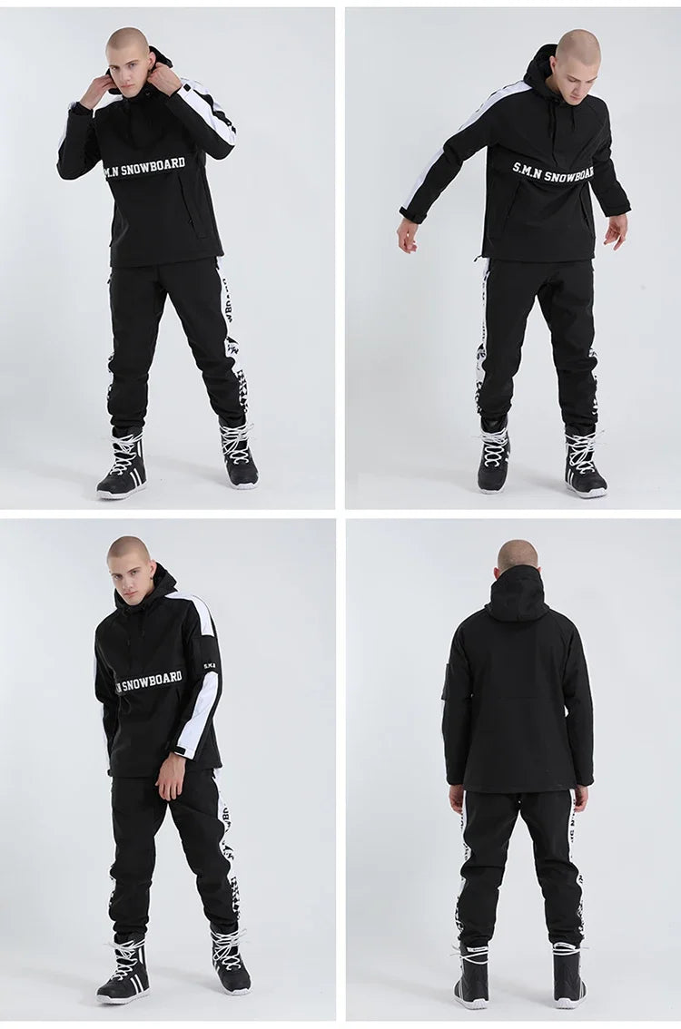 New Ski Suites Adult Winter Waterproof Snowboard Wear Windproof Men Women Skiing Jacket Pant Outdoor Sports Couple Snow Trousers