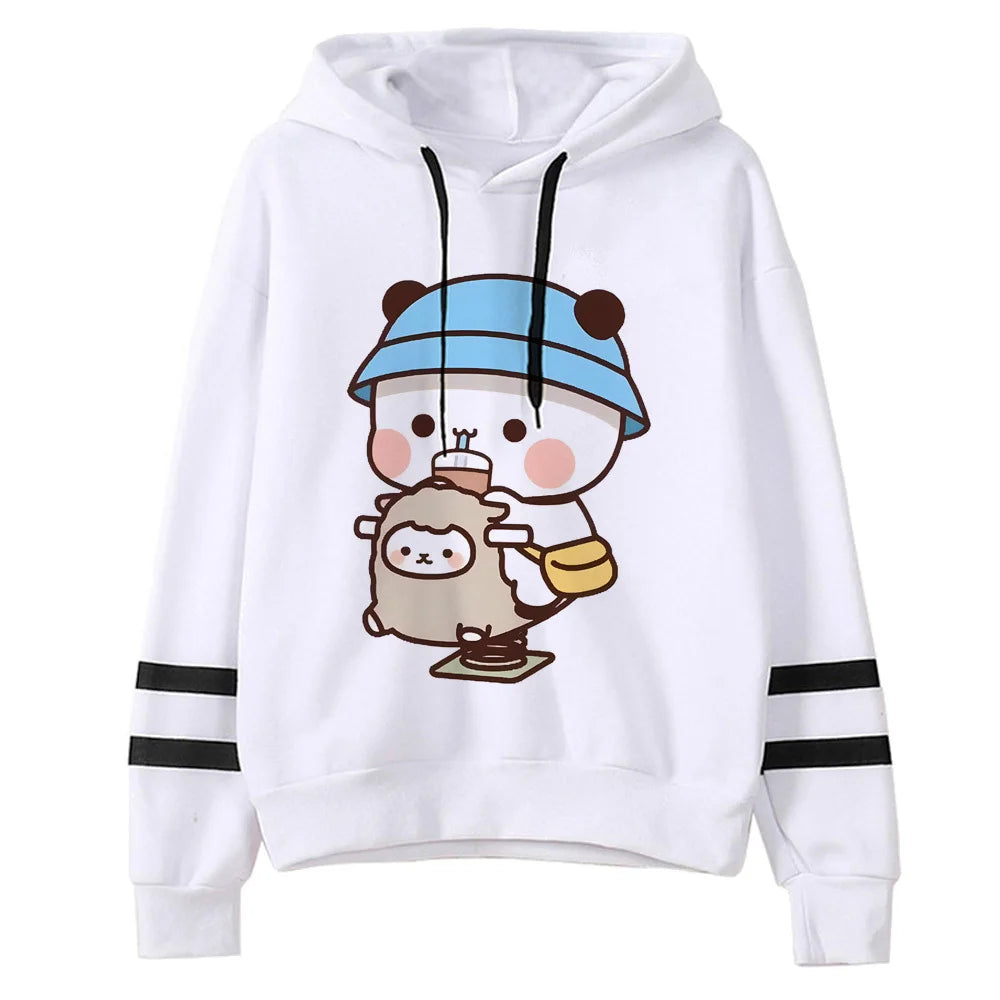 Bubu Dudu hoodie modern style printed design manga harajuku youthful athleisure girl hoddie sweatshirts patterned winter pattern