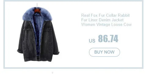 Winter Thick Faux Mink Cashmere Denim Jacket Women Cowboy Outerwear Vintage Loose Big Pocket Stand Collar Jeans Jacket Female