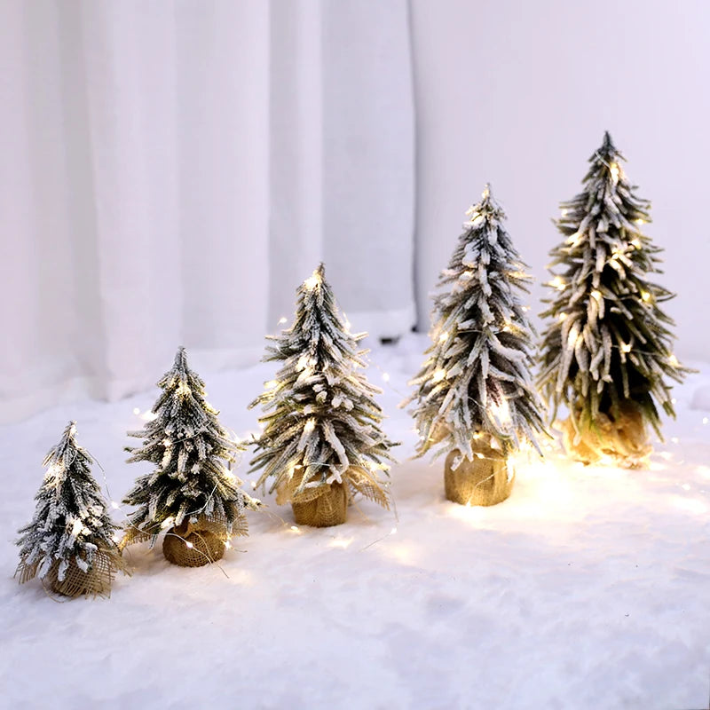 Christmas Decoration Little Cedar Christmas Tree Garland Cane Christmas Decorations Restaurant Bar Interior Decoration Supplies