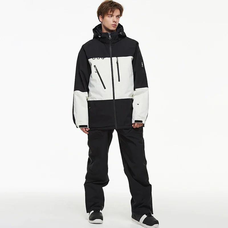 Ski Suites Sports Winter Snowboard Wear 2025 Women Snow Sets Waterproof Warm Jumpsuits Outdoor Loose Skiing Clothes Men Overalls