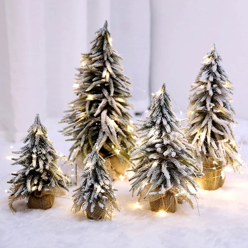 Christmas Decoration Little Cedar Christmas Tree Garland Cane Christmas Decorations Restaurant Bar Interior Decoration Supplies