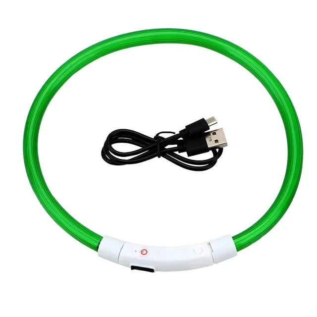 LED Light Dog Collar