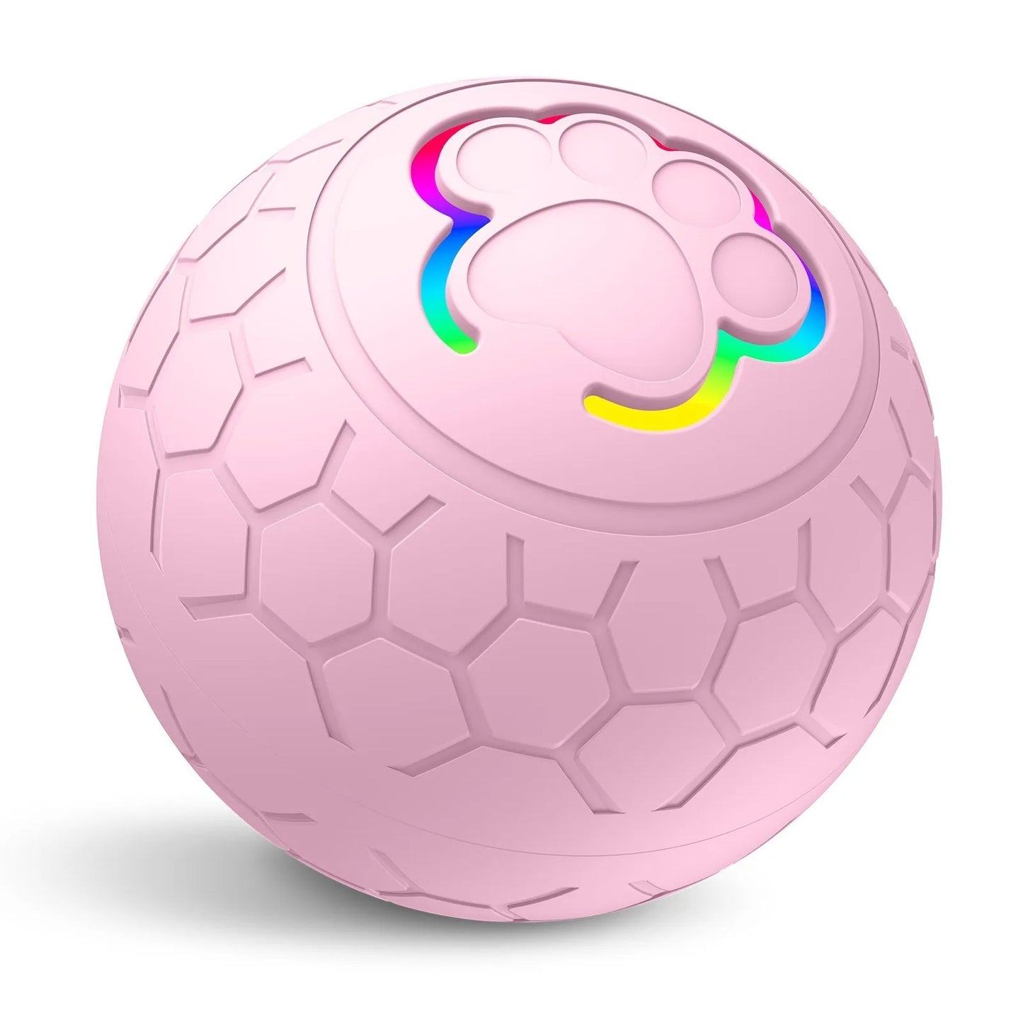 Smart Interactive Dog Toy Ball – USB Rechargeable, Automatic Bouncing & Rolling with RGB Lights for Dogs & Cats