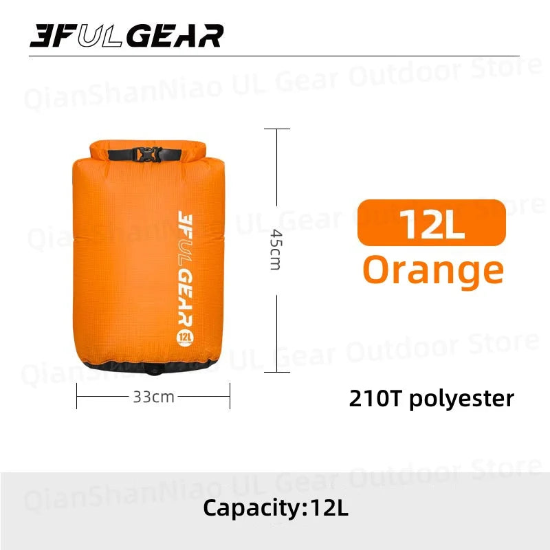 3F UL Gear Exhaust Drifting Storage Bag Stream Tracing Swimming Tourism Compressing Waterproof Bag Outdoor Hiking Dry Bag