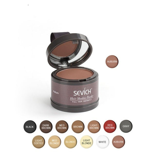 Waterproof Hairline Shadow Powder Instantly Makeup Edge Control Hair Concealer Root Cover Up Gray