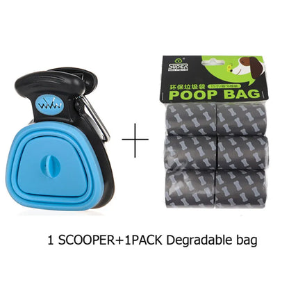 Foldable Dog Pooper Scooper Kit
