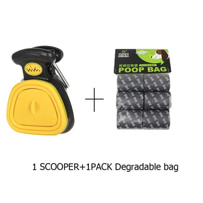Foldable Dog Pooper Scooper Kit