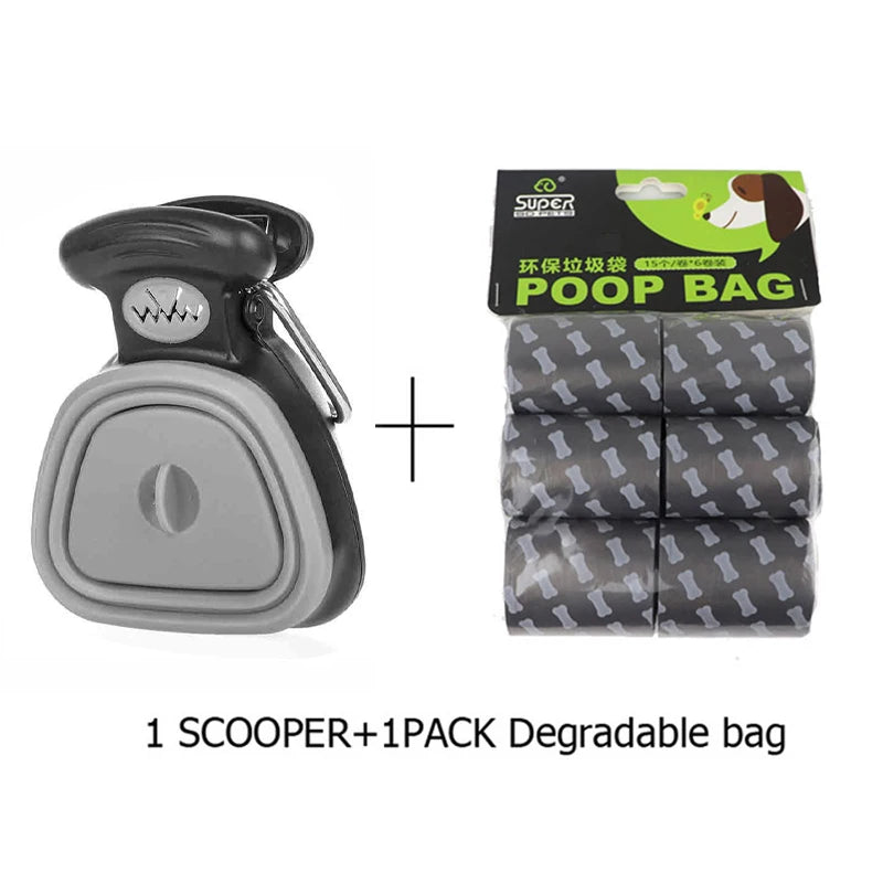 Foldable Dog Pooper Scooper Kit