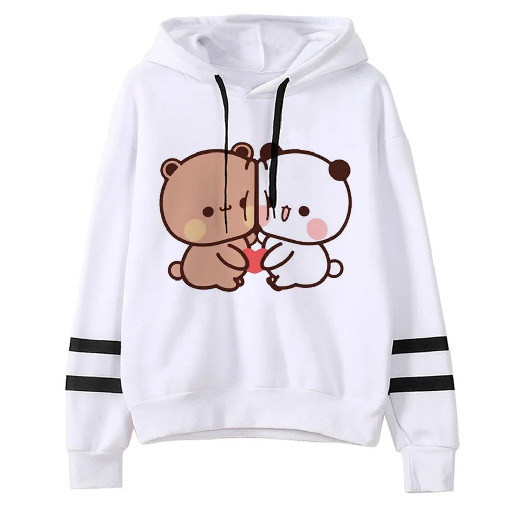 Bubu Dudu hoodie modern style printed design manga harajuku youthful athleisure girl hoddie sweatshirts patterned winter pattern