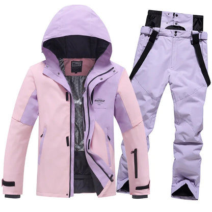 Skianzüge Damen Winter Neu Herren Snowboardbekleidung Mit Kapuze Warme Outdoor Schneejacken Hosen Skianzug Winddichte Overalls Skibekleidung