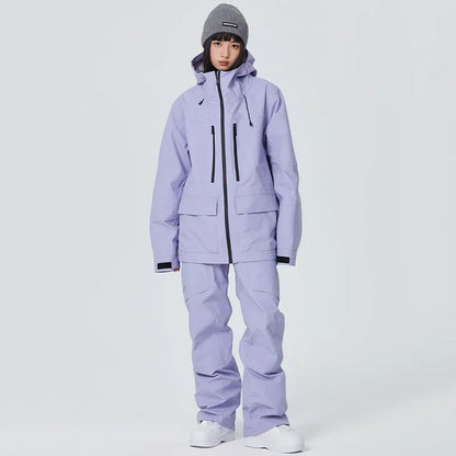 Winter Snowboard Wear Tracksuit New Windproof 2025 Women Ski Clothing Men Outdoor Sport Snow Jacket Pant Sets Couple Skiing Suit