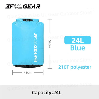3F UL Gear Exhaust Drifting Storage Bag Stream Tracing Swimming Tourism Compressing Waterproof Bag Outdoor Hiking Dry Bag