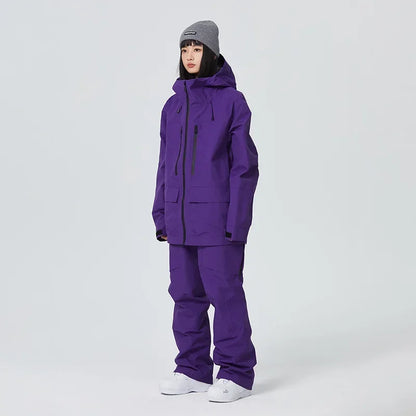Winter Snowboard Wear Tracksuit New Windproof 2025 Women Ski Clothing Men Outdoor Sport Snow Jacket Pant Sets Couple Skiing Suit