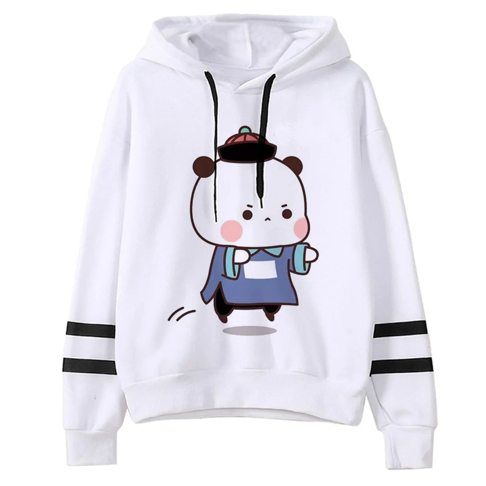 Bubu Dudu hoodie modern style printed design manga harajuku youthful athleisure girl hoddie sweatshirts patterned winter pattern