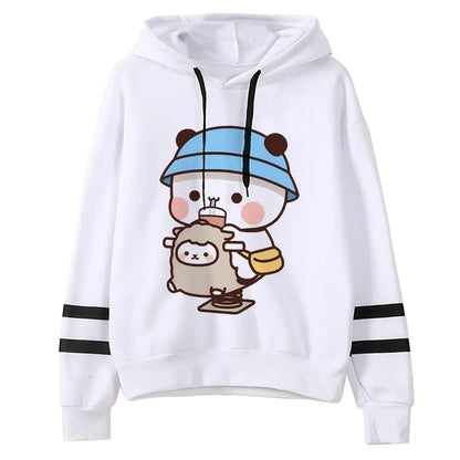 Bubu Dudu hoodie modern style printed design manga harajuku youthful athleisure girl hoddie sweatshirts patterned winter pattern