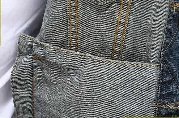Trendy With Embroidery Autumn Male Jean Coats Designer Y2k Clothing Cheap Price Stylish Cowgirl Aesthetic Low Men's Denim Jacket
