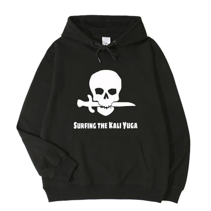 Surf The Kali Yugas Hoodie Unisex Men Women Long Sleeved Tops