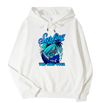 Surf The Kali Yugas Hoodie Unisex Men Women Long Sleeved Tops