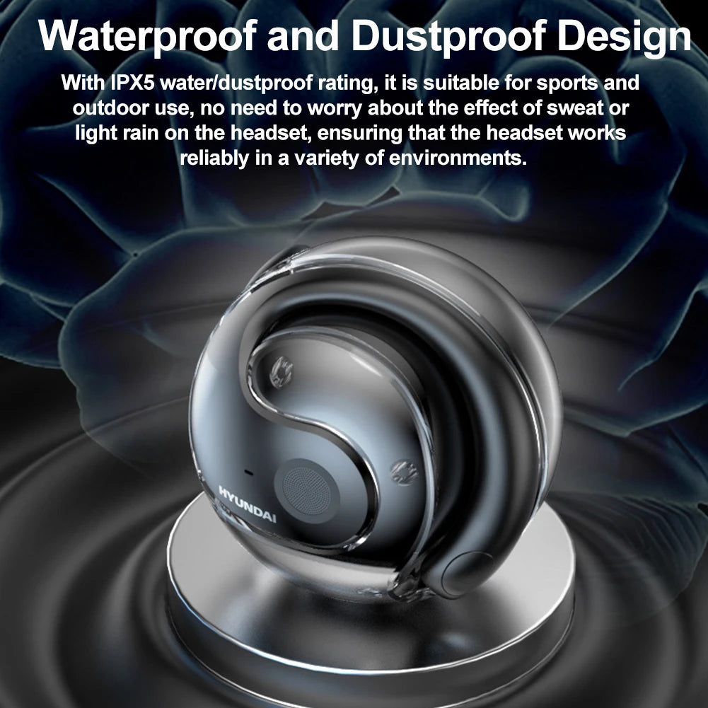 Language Translator Headphones Type-C Charging Simultaneous Interpretation Earphone Wireless Open-Ear Headphones for Travelers