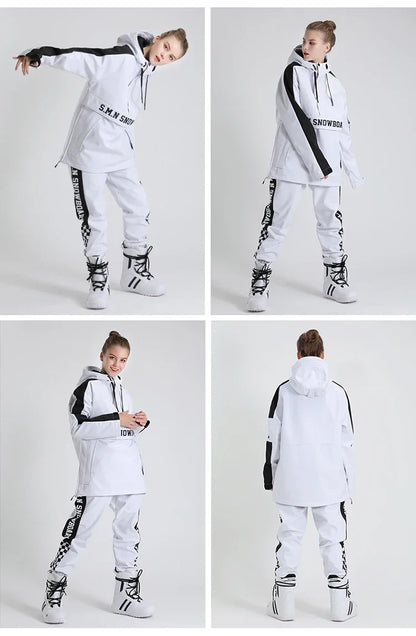 New Ski Suites Adult Winter Waterproof Snowboard Wear Windproof Men Women Skiing Jacket Pant Outdoor Sports Couple Snow Trousers