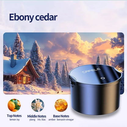 CAFELE Smart Car Air Freshener Diffuse Aromatherapy By Ultrasonic Atomization Auto On/Off Built-in Battery Long Lasting Fresh