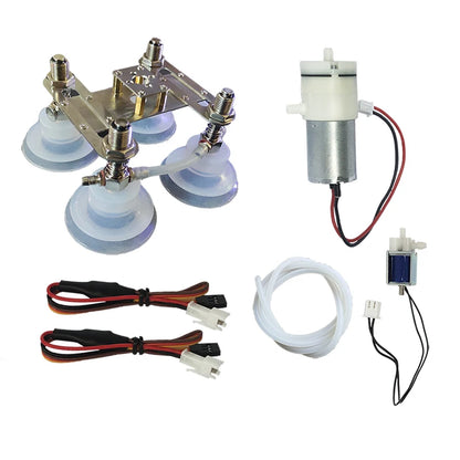 3/6/10/20kg Load Air Pump 1/2/4 Suction Cup For Arduino Robot DIY Kit PWM Control Cable Robot Arm Open Source Programmable Robot