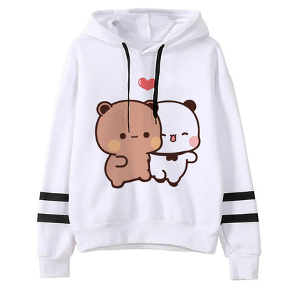 Bubu Dudu hoodie modern style printed design manga harajuku youthful athleisure girl hoddie sweatshirts patterned winter pattern