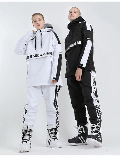 New Ski Suites Adult Winter Waterproof Snowboard Wear Windproof Men Women Skiing Jacket Pant Outdoor Sports Couple Snow Trousers