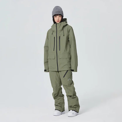 Winter Snowboard Wear Tracksuit New Windproof 2025 Women Ski Clothing Men Outdoor Sport Snow Jacket Pant Sets Couple Skiing Suit