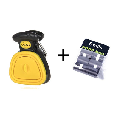 Dog Poop Bag Dispenser Travel Foldable Pooper Scooper