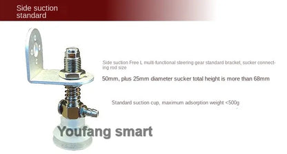 3/6/10/20kg Load Air Pump 1/2/4 Suction Cup For Arduino Robot DIY Kit PWM Control Cable Robot Arm Open Source Programmable Robot