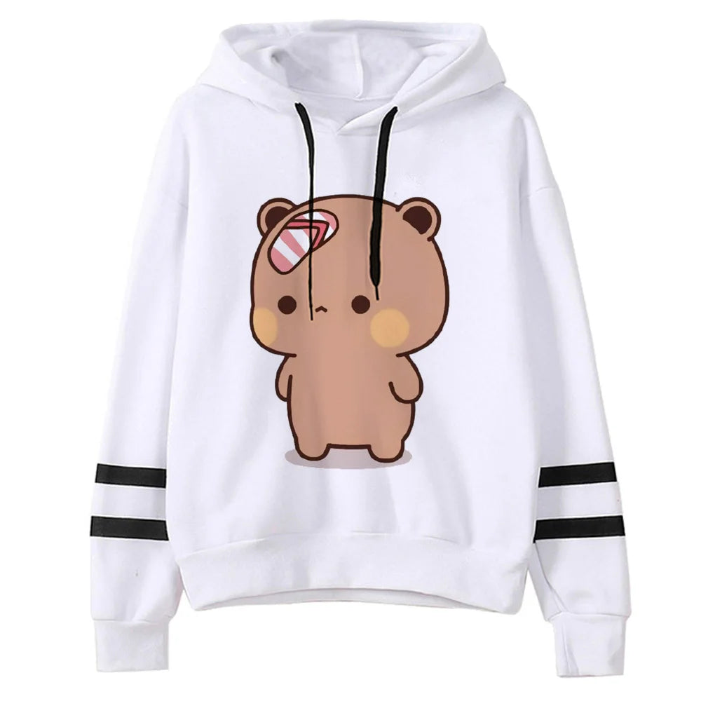 Bubu Dudu hoodie modern style printed design manga harajuku youthful athleisure girl hoddie sweatshirts patterned winter pattern