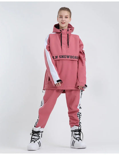 New Ski Suites Adult Winter Waterproof Snowboard Wear Windproof Men Women Skiing Jacket Pant Outdoor Sports Couple Snow Trousers