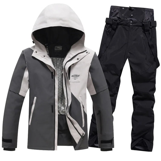 Skianzüge Damen Winter Neu Herren Snowboardbekleidung Mit Kapuze Warme Outdoor Schneejacken Hosen Skianzug Winddichte Overalls Skibekleidung