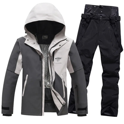 Skianzüge Damen Winter Neu Herren Snowboardbekleidung Mit Kapuze Warme Outdoor Schneejacken Hosen Skianzug Winddichte Overalls Skibekleidung