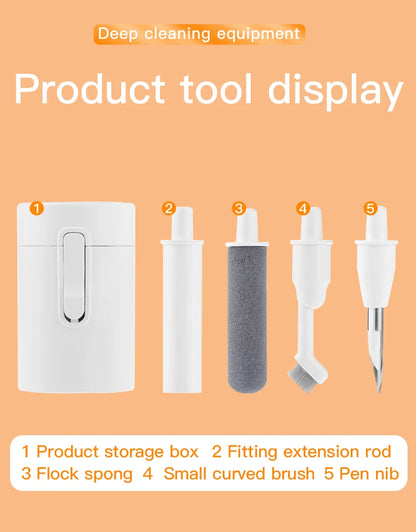 UKGO 20 in 1 Laptop Screen Keyboard Cleaner Kit Multifunctional Electronics Device Cleaning Kit for Airpod Phone Keyboard Earbud