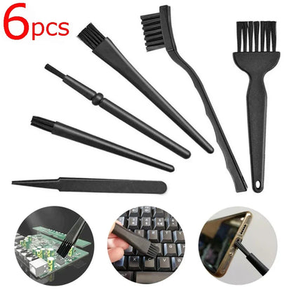 Anti-static Keyboard Cleaning Brush Kit Laptop PC Mainboard Computer Dust Remover Brushes Tools Electronic Care Accessories