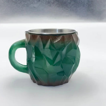 Imitation Mineral Crystal Coffee Mug Simulation Mineral Crystal Resin Coffee Cups Stylish Water Cup Birthday Christmas Gifts
