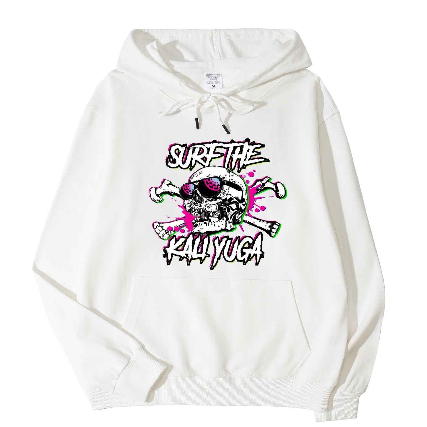 Surf The Kali Yugas Hoodie Unisex Men Women Long Sleeved Tops
