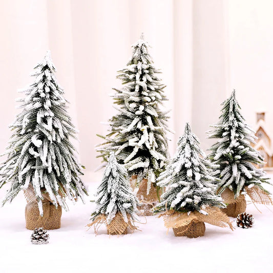 Christmas Decoration Little Cedar Christmas Tree Garland Cane Christmas Decorations Restaurant Bar Interior Decoration Supplies