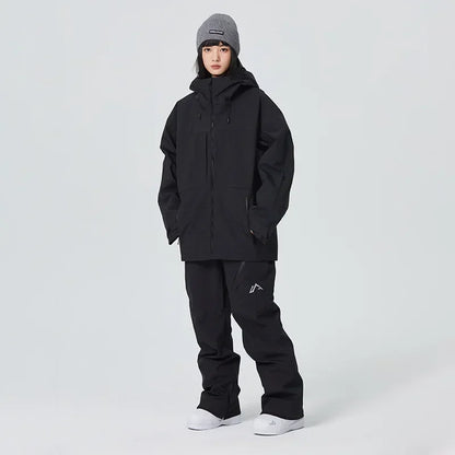 Snow Tracksuit 2025 New Winter Outdoor Ski Suits Men Snowboard Clothes Pant Sport Women Warm Waterproof Windproof Skiing Set