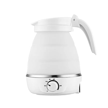 Mini Foldable Kettle Silicone Electric Kettle Portable Teapot Water Heater Outdoor Travel Home Tea Pot Water Kettle 0.6L 600W