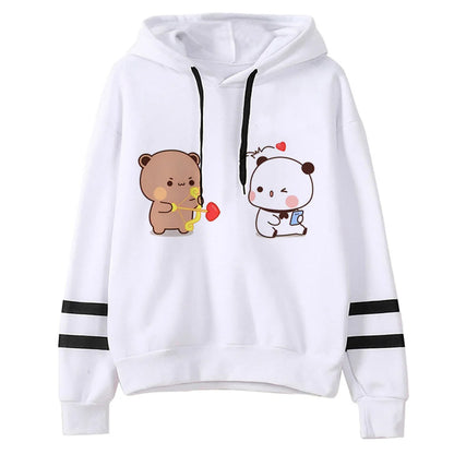 Bubu Dudu hoodie modern style printed design manga harajuku youthful athleisure girl hoddie sweatshirts patterned winter pattern