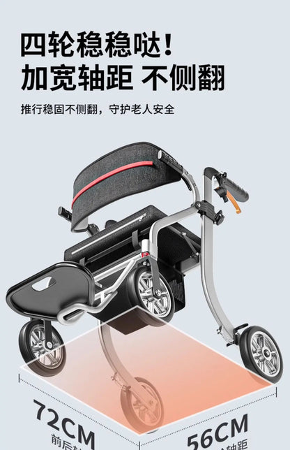 Assist Devices Senior Chairs Luggage Trolley Portable Device Senior Chairs Hand Brake Krzesło Prysznicowe Senior Furniture