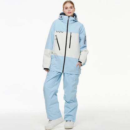 Ski Suites Sports Winter Snowboard Wear 2025 Women Snow Sets Waterproof Warm Jumpsuits Outdoor Loose Skiing Clothes Men Overalls