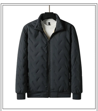 Lamb Plush Cotton Jacket and Winter Pants for Men Plush and Thickened Two-piece Warm Set Cross-border Large Size Coat and Pants