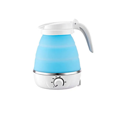 Mini Foldable Kettle Silicone Electric Kettle Portable Teapot Water Heater Outdoor Travel Home Tea Pot Water Kettle 0.6L 600W