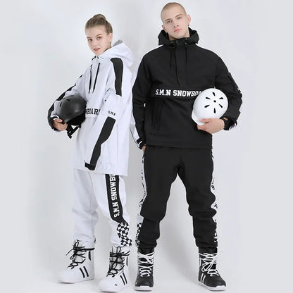 New Ski Suites Adult Winter Waterproof Snowboard Wear Windproof Men Women Skiing Jacket Pant Outdoor Sports Couple Snow Trousers